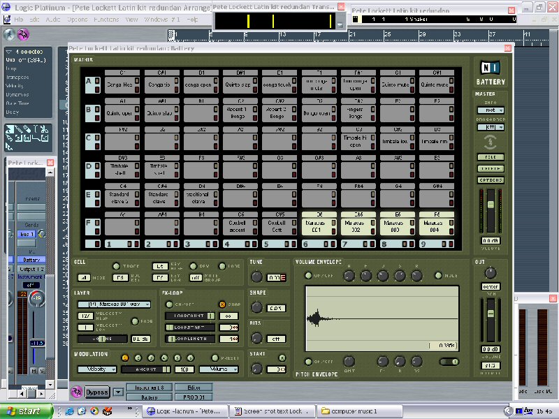 Programming latin percussion parts